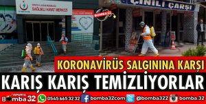 KORONAVİRÜS SALGININA KARŞI 4 KOLDAN TEMİZLİK