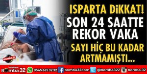 KORONAVİRÜS VAKA SAYISINDA REKOR SAYI