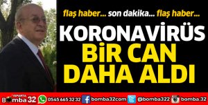 Koronavirüse yenildi
