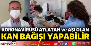 Koronavirüsü atlatan ve aşı olan kan bağışı yapabilir