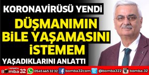 KORONAVİRÜSÜ YENDİ