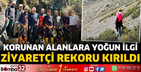 Korunan alanlara yoğun ilgi