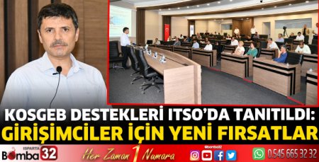 KOSGEB destekleri ITSO’da tanıtıldı