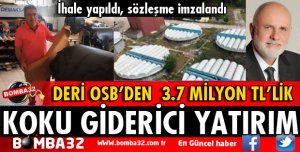 KÖTÜ KOKU SORUNU İÇİN MÜJDE! 7 AYDA TAMAMLANACAK