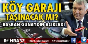 KÖY GARAJI TAŞINIYOR MU?
