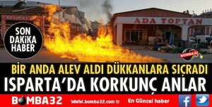 KÖY GARAJINDA YANDIN ÇIKTI
