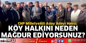 Köy halkını neden mağdur ediyorsunuz?