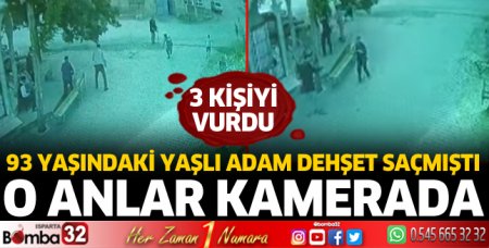 Köy meydanındaki dehşet kamerada 