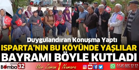 Köy sakinleri 19 Mayıs’ı böyle kutladı