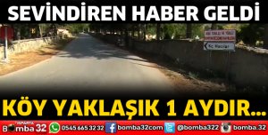 KÖYDE 24 GÜNÜN ARDINDAN KARANTİNA KALDIRILDI
