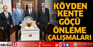 Köyden kente göçü önleme adına destekler devam ediyor