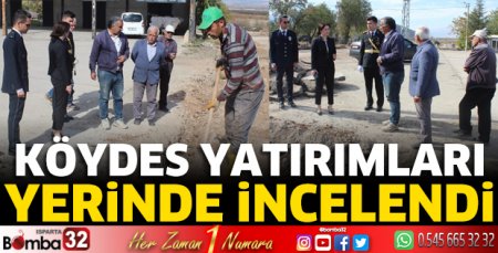 KÖYDES yatırımları yerinde incelendi