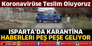 Köyler tek tek karantina altına alınıyor