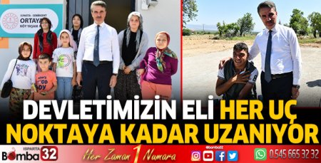 Köylerde alt yapı çalışmaları devam ediyor