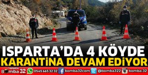 KÖYLERDE KARANTİNA UYGULAMASI