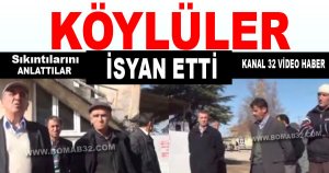 Köylüler isyan etti