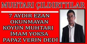 KÖYLÜLER İSYAN ETTİ...
