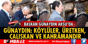 KÖYLÜLER, ÜRETKEN, ÇALIŞKAN VE KAHRAMANDIR