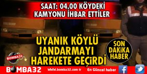 KÖYLÜLER UYANIK ÇIKTI
