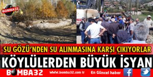 KÖYLÜLERDEN BÜYÜK  İSYAN