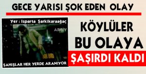 KÖYLÜLERİ ŞAŞIRTAN HIRSIZLIK OLAYI !