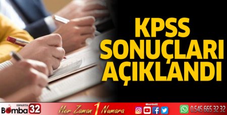 KPSS sonuçları açıklandı