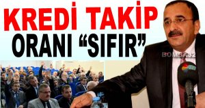Kredi takip oranı “sıfır”