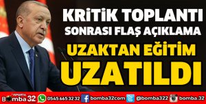KRİTİK TOPLANTI SONRASI FLAŞ AÇIKLAMA