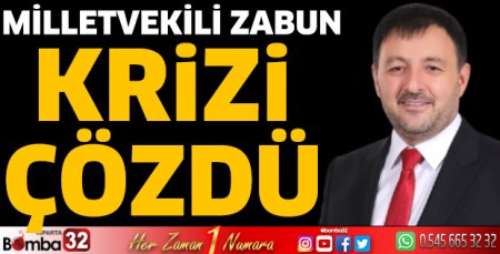 Krizi çözdü