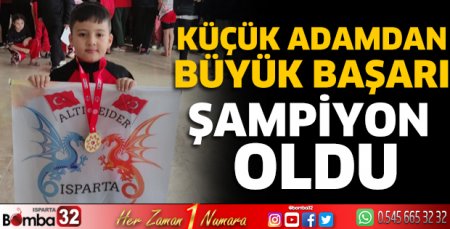 Küçük adamdan büyük başarı