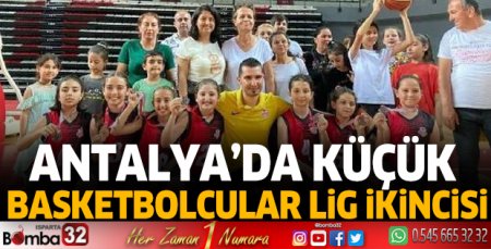 Küçük basketbolcular lig ikincisi