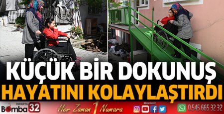 Küçük bir dokunuş hayatını kolaylaştırdı