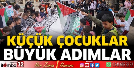 Küçük çocuklar büyük adımlar 