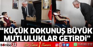 Küçük dokunuş büyük mutluluklar getirdi