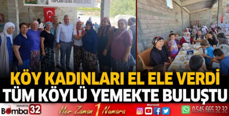 Küçük Kabaca’da Dayanışma Yemeği