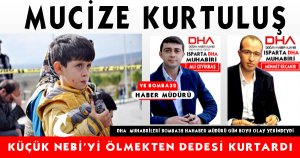 Küçük Nebi'yi ölmekten dedesi kurtardı