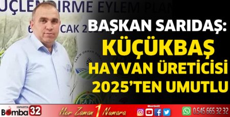 Küçükbaş hayvan üreticisi 2025’ten umutlu