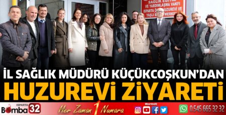 Küçükcoşkun’dan huzurevi ziyareti