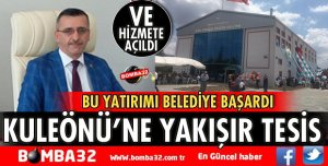 KULEÖNÜ’NE YAKIŞIR TESİSBELEDİYE BAŞARDI