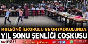 Kuleönü'nde yıl sonu şenliği coşkusu