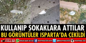 KULLANILAN MASKEYİ SOKAKLARA ATMAYIN
