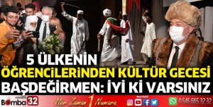 Kültür Gecesinde renkli görüntüler ortaya çıktı