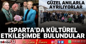 Kültürel etkileşimde bulundular