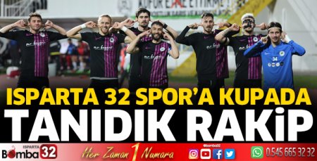 Kupada rakip tanıdık çıktı