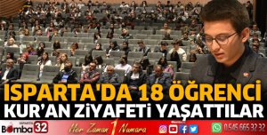 Kur’an ziyafeti yaşattılar