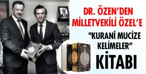 KURANÎ MUCİZE KELİMELER KİTABİ HEDİYE ETTİ
