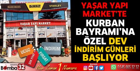 Kurban Bayramına Özel Dev İndirim Günleri Başlıyor
