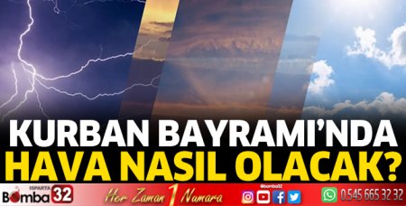 Kurban Bayramı'nda hava nasıl olacak 