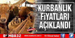 KURBAN FİYATLARI BELLİ OLDU