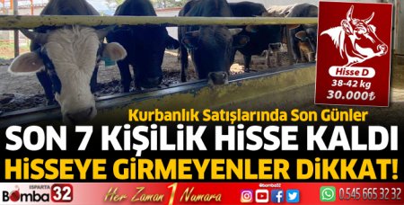 Kurbanlık hisse satışlara başladı